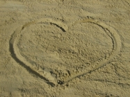 hart op strand